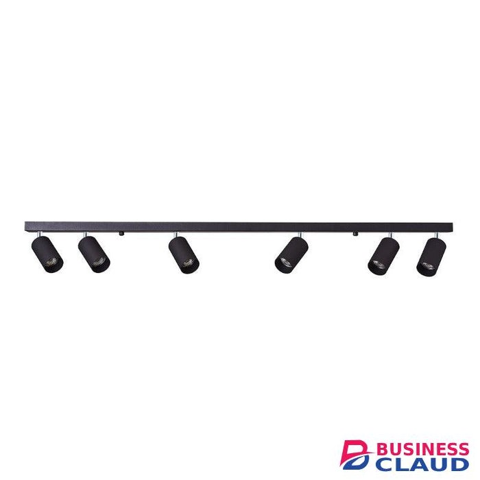 Tronic Spotlight Six Light Black Bar