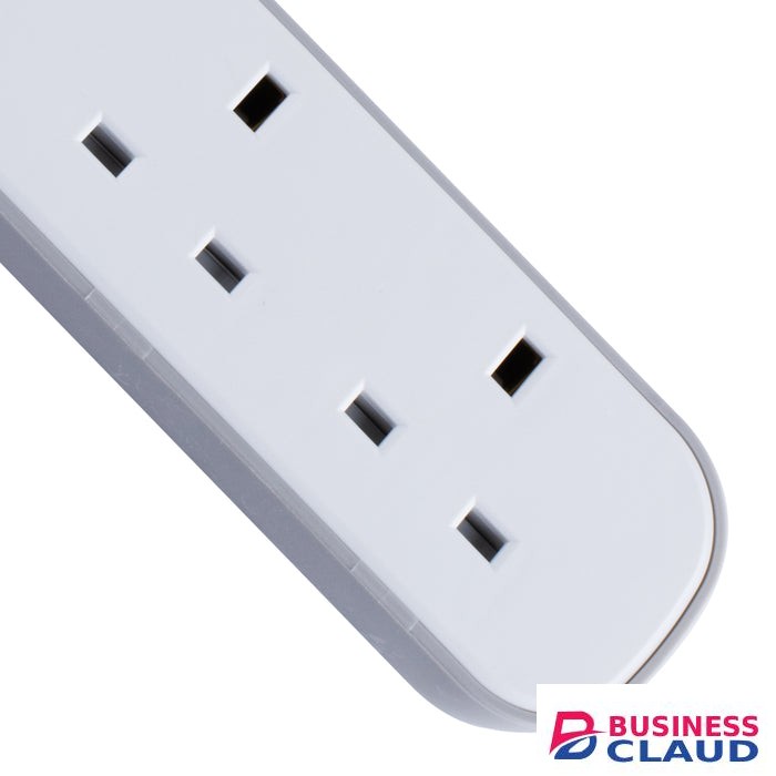 Tronic EC 7674-BS 4-Way Extension Socket