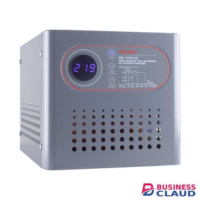 Tronic HD 1500-DI 1500VA 240V / 110V Digital Voltage Regulator Stabilizer