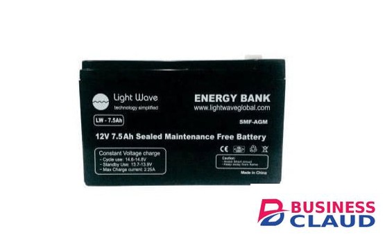 Lightwave 12v 7.5ah Ups Battery
