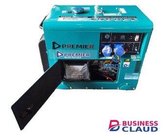 Premier 9KVA Single phase Silent Diesel Generator with an automatic change over switch