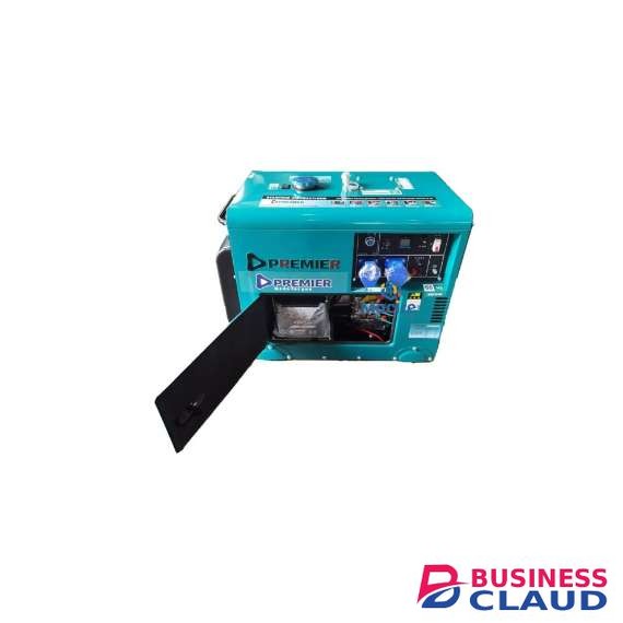 Premier 9KVA Single phase Silent Diesel Generator with an automatic change over switch