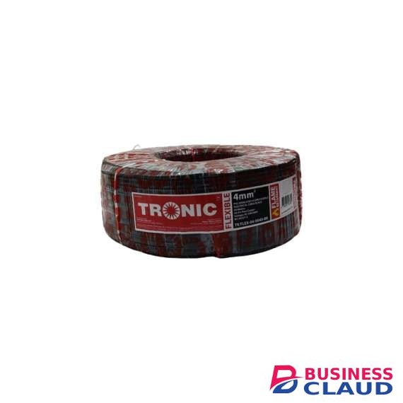 Tronic TK FLEX-04-0040-BK Flexible 4 core 4.0mm Black cable