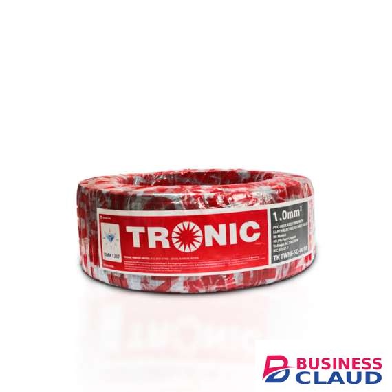 Tronic TK TWNE-SD-0010 1.0mm² 90M Twin with Earth Solid Electrical Cable