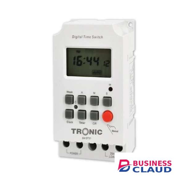 Tronic EM DT31 25Amps Digital Timer Switch