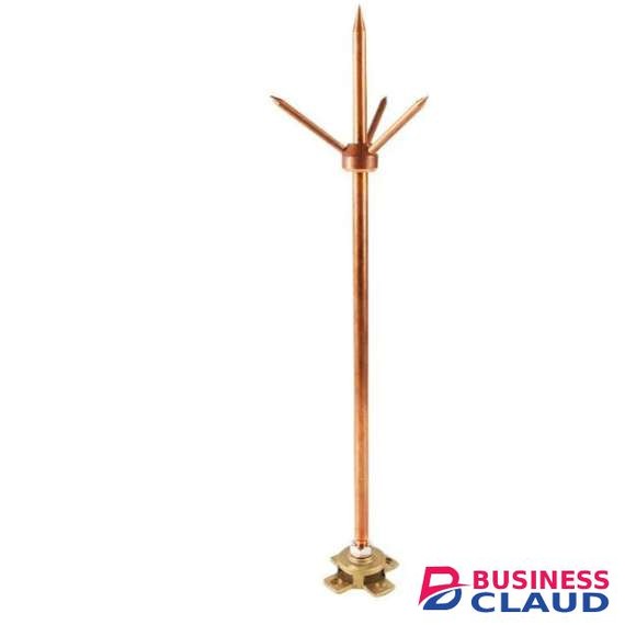 Tronic 5 Feet Copper Lightning Arrester