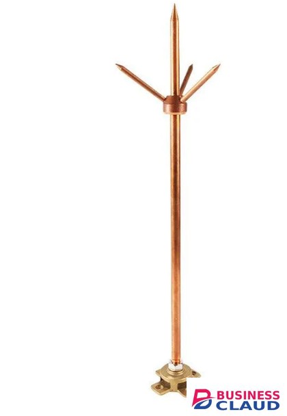 Tronic 4 Feet Copper Lightning Arrester