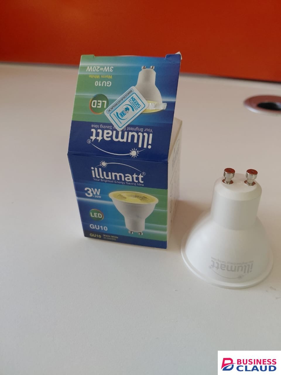 Illumatt ILM0043LA-WM 3W GU10 WarmWhite LED SMD LAMP