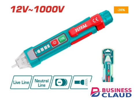 Total THT100091 12V~1000V High sensitivity AC voltage detector