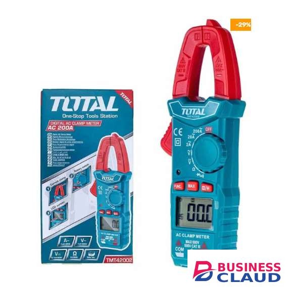 Total TMT42002 2000 Counts Digital AC clamp meter
