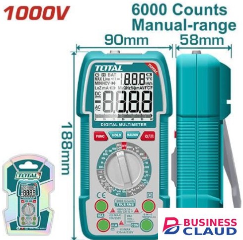 Total TMT5310002 6000 counts Digital multimeter