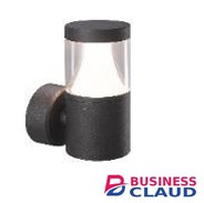 Illumatt ILM1382LF LED 9W IP65 3000K Black Wall Light
