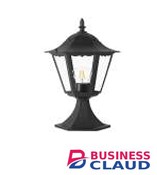 Illumatt ILM0616LF Stub E27 Black Dane Gate Light