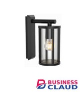 Illumatt E27 RD IP65 Black Wall Lantern Light
