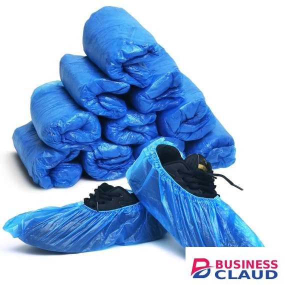 Generic 100Pack Disposable CPE Shoe Covers