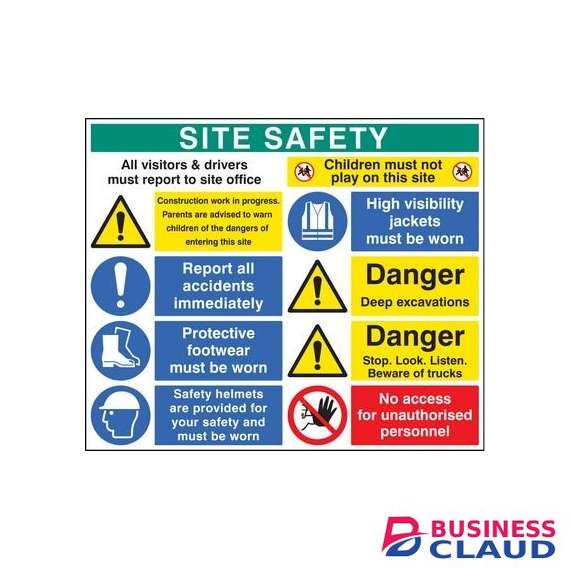 A2 Construction Site Safety Signage
