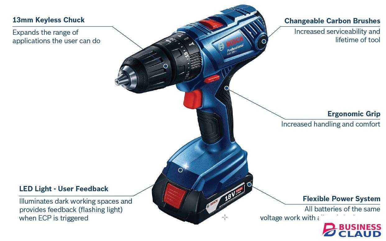 Bosch GSB180-LI 18V 23acc Cordless Impact Drill