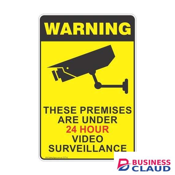 CCTV Camera Surveillance Sign