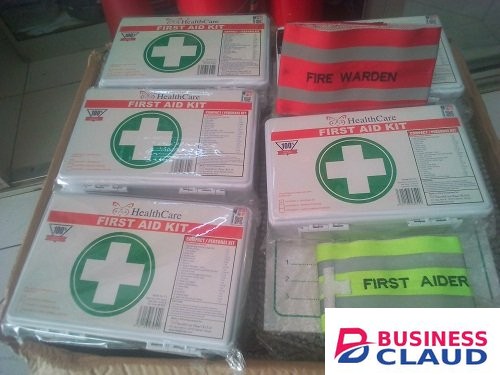 Small White First Aid Kit