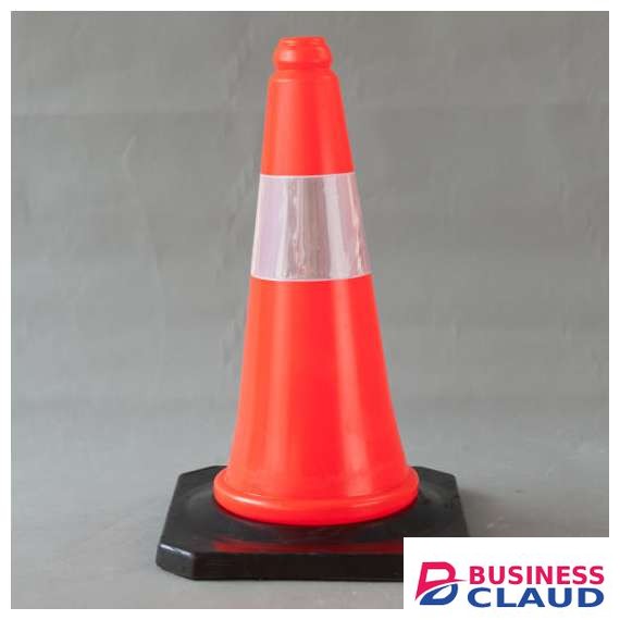 Road Cone 50cm LDPE Reflective