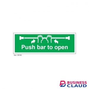 Push Bar to open Emergency Door