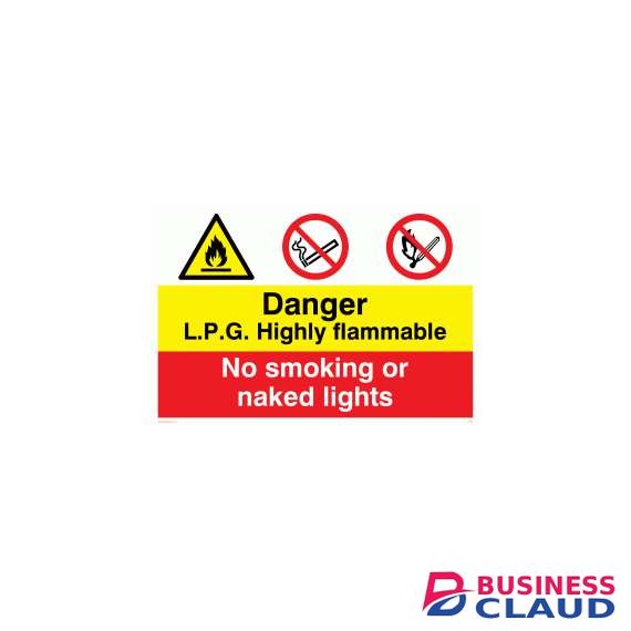 LPG Safety Signage