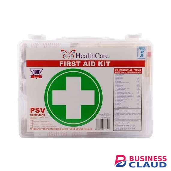 Healthcare Medium Clear First Aid Kit