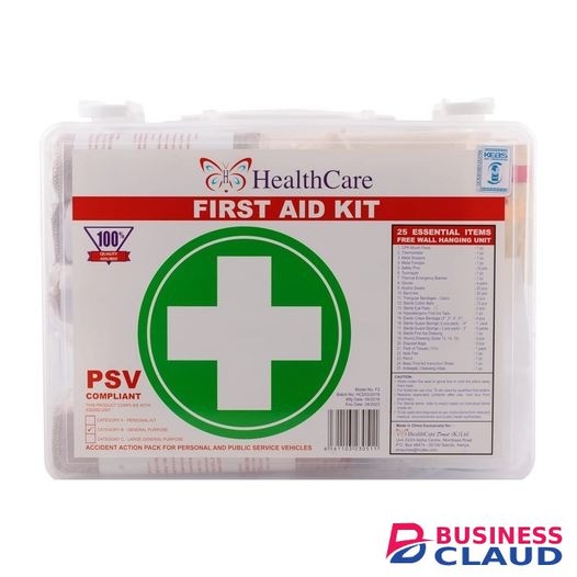 Healthcare Medium Clear First Aid Kit