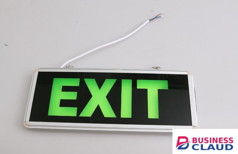 Fire Exit Stairs Sign