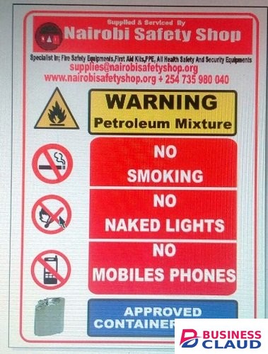 Pump Island Safety Signage