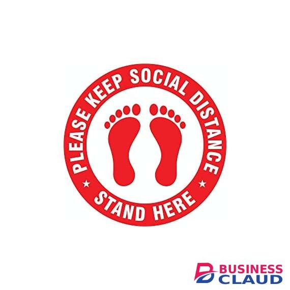 Keep Social Distance Sign