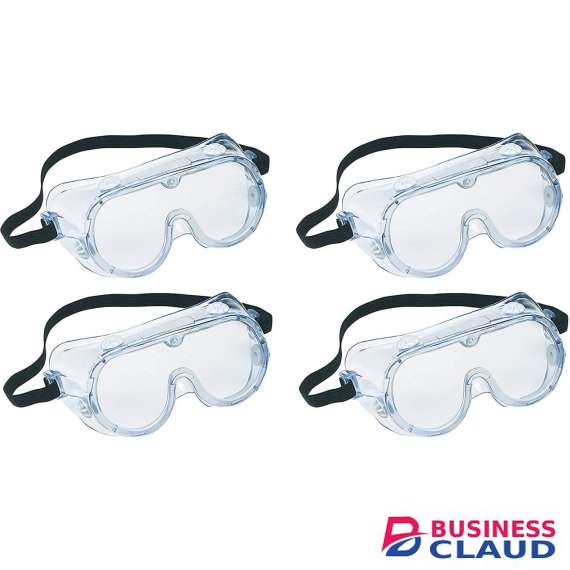 Chemical splash 4 vent goggles