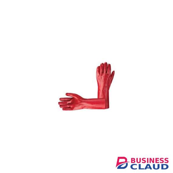 Red Pvc Gloves