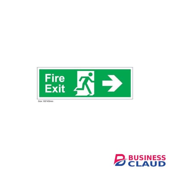 Fire Exit Arrow Right Sign