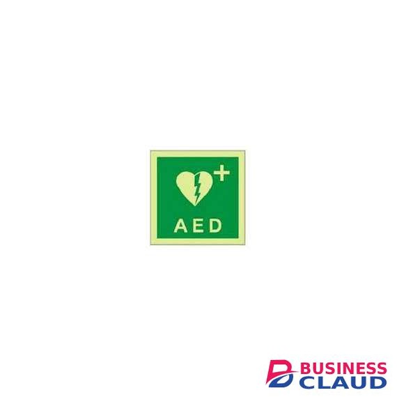 Automated External Defibrillator Medical Sign