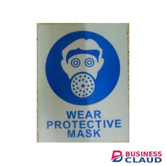 Wear Protective Mask Sign