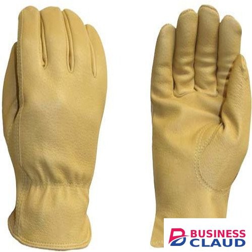 Pig skin leather gloves