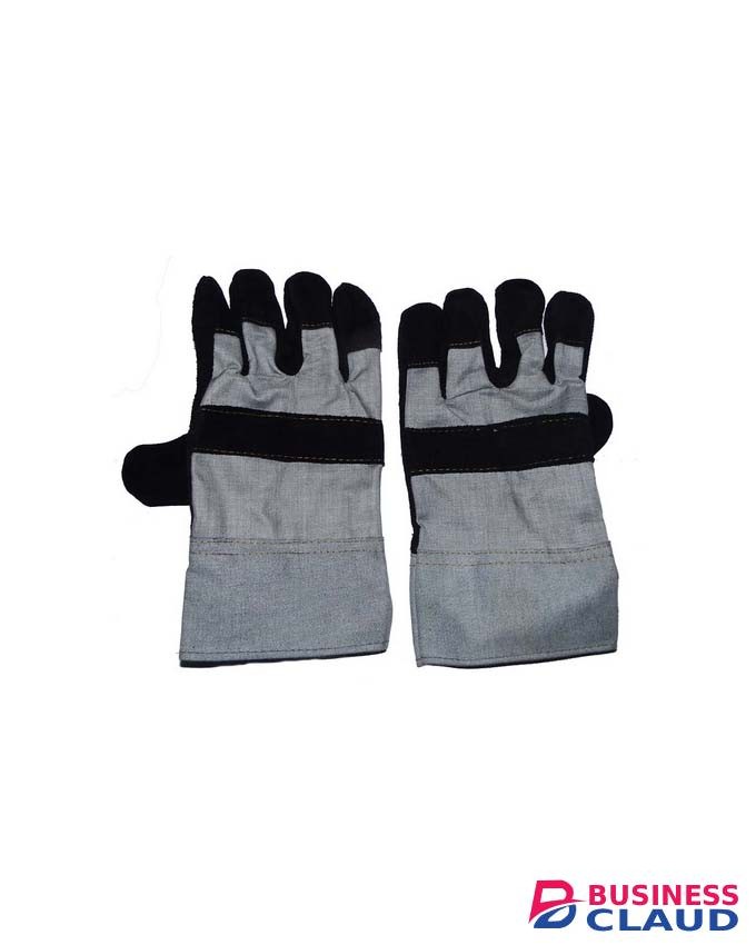 Grey Gloves Welding