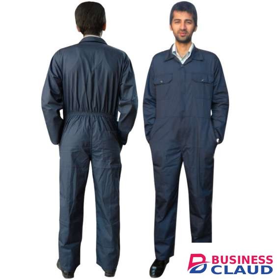 Plain Navy Blue Coverall