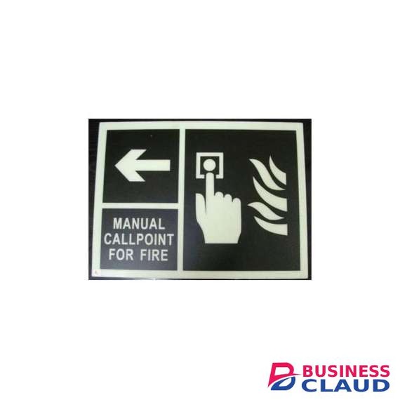 Manual Callpoint for Fire Sign