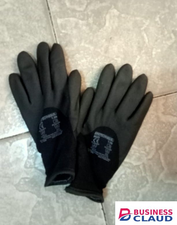 Black Cold Room Gloves