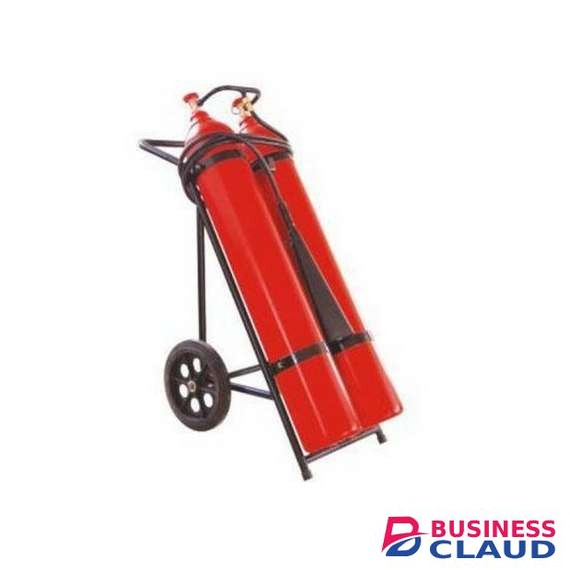 Carbon Dioxide Twin Trolley Type Fire Extinguisher