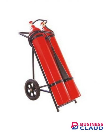 Carbon Dioxide Twin Trolley Type Fire Extinguisher