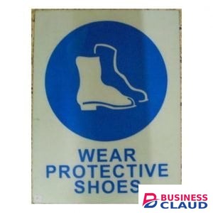 Wear Protective Shoes Sign