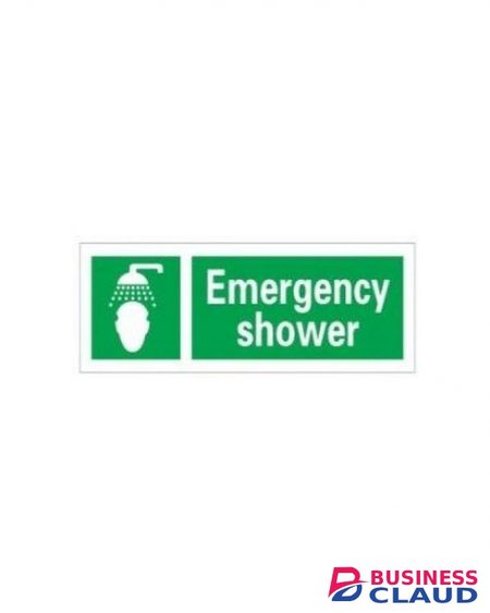Emergency Shower Medical Sign