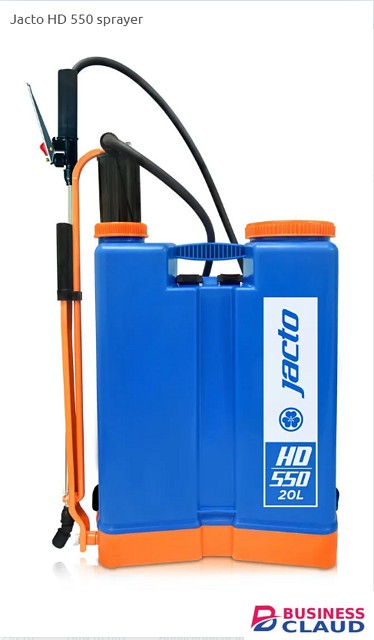 Jacto HD550 20Ltrs Ultra durable Sprayer