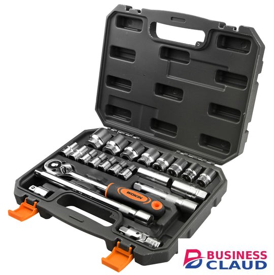 WOKIN 155222 22pcs 1/2inch Socket Sets