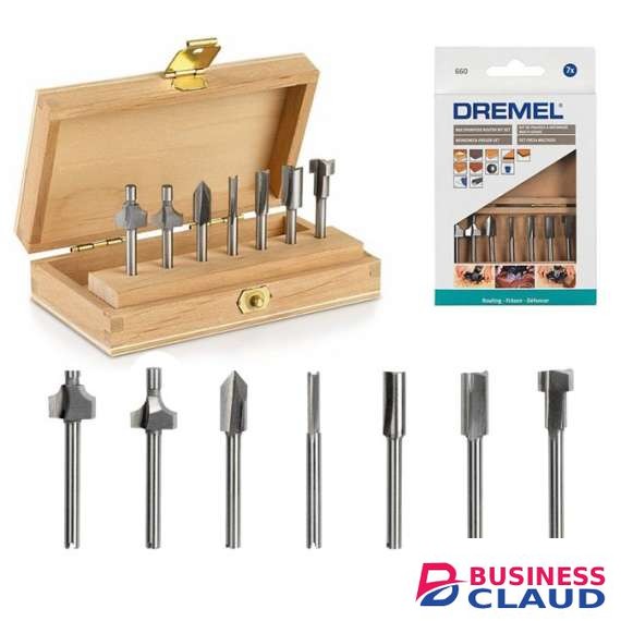 Dremel Multipurpose Router Bit Set
