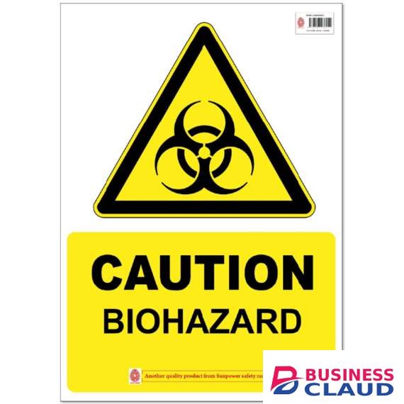 BIOHAZARD CAUTION SIGNAGE