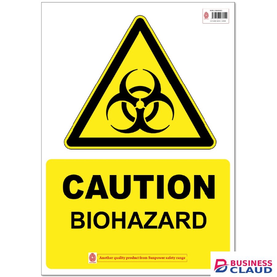 BIOHAZARD CAUTION SIGNAGE